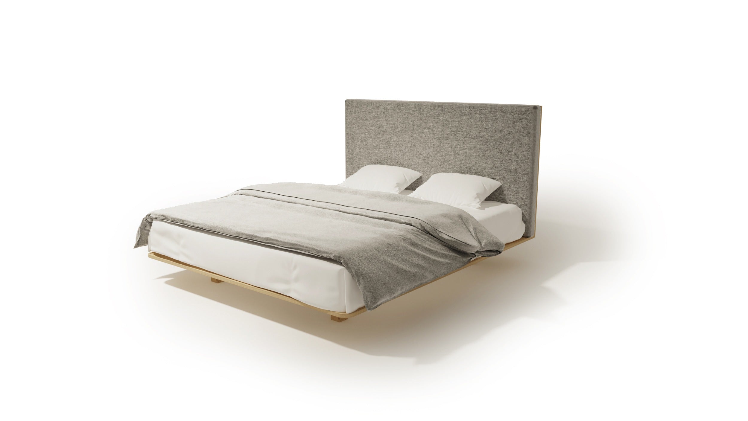 DesignBeds Cama Albori (Madera Natural) — Soft Room, Costa del Sol, España